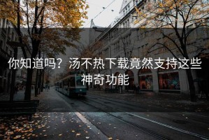 你知道吗？汤不热下载竟然支持这些神奇功能